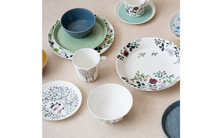 ナルミ アンナエミリア 兼用カップ＆ソーサー(グランドマザーズブーケ) 220cc 51857-23117P