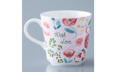 ナルミ アンナエミリア マグカップ(With Love) 340cc 52542-2923P