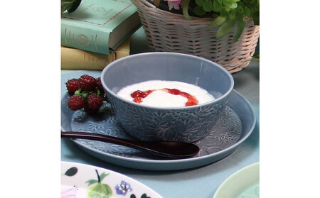 ナルミ アンナ・エミリア ペアプレート&ボウルセット 2人用 41798-33556