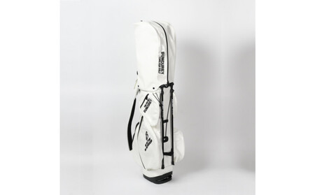 BUNCUREY　スタンド型キャディーバッグ（BM23SS-16-030）〈シルバー〉