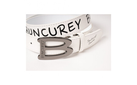 BUNCUREY　ロゴPTベルト（BM23SS-08-021）〈ブラック〉