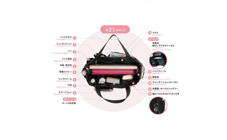 Y-Style 収納力がすごい！バッグインバッグ Sサイズ