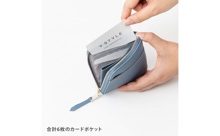 Y-STYLE 魔法の収納 薄型ミニウォレット【グレージュ】
