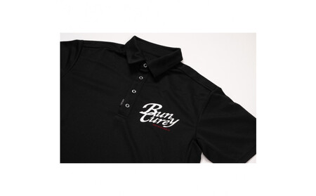 BUNCUREY　ゴルフウェア　半袖ポロシャツ（BM23SS-01-001）ブラック／サイズ3