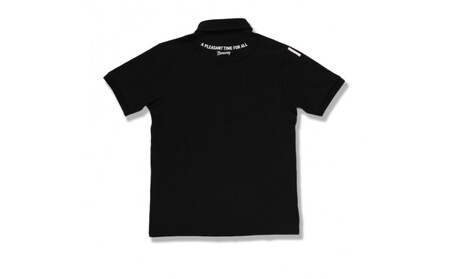 BUNCUREY　ゴルフウェア　半袖ポロシャツ（BM23SS-01-003）ブラック／サイズ3