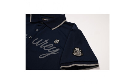 BUNCUREY　ゴルフウェア　半袖ポロシャツ（BM23SS-01-041）ブラック／サイズ4