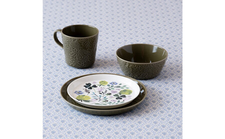 ナルミ アンナエミリア プレート(クローバーガーデン) 16cm 51854-5645P