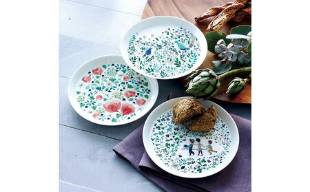 ナルミ アンナエミリア プレート(Thank you) 16cm 51942-5645P