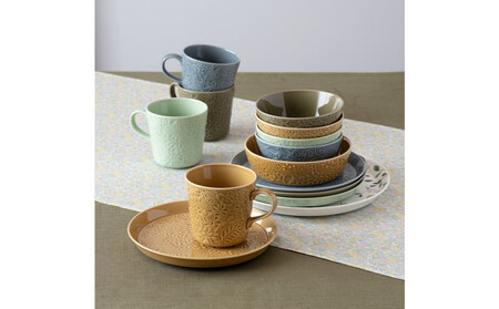 ナルミ アンナエミリア マグカップ(グリーン) 350cc 41613-6397