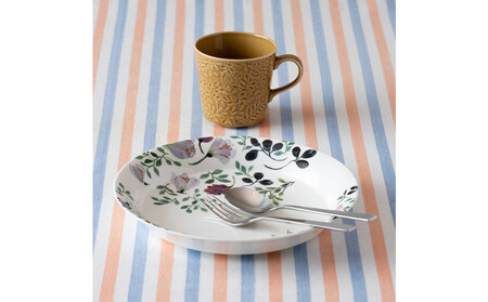 ナルミ アンナエミリア パスタプレート(グランドマザーズブーケ) 24cm 51857-5721P