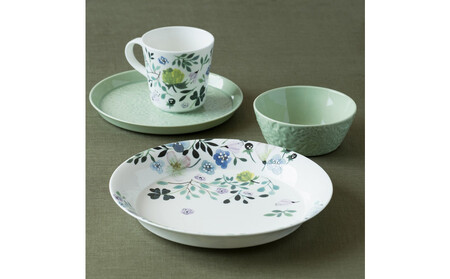 ナルミ アンナエミリア パスタプレート(クローバーガーデン) 24cm 51854-5721P