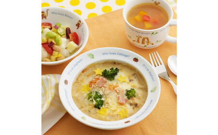 ナルミ みんなでたべよっ! ポリッジボウル 240cc 40433-1013