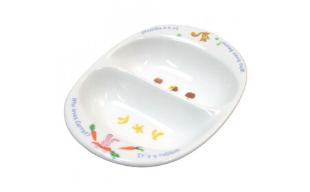 ナルミ みんなでたべよっ! 離乳皿 14cm 40433-3322