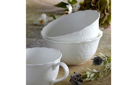 ナルミ ホニトン・レース ボウルセット(ブライト) 16cm 2人用 51952-23143