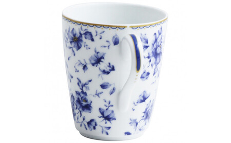 ナルミ  マグカップ(ブルーフラワー) 300cc 41373-6152