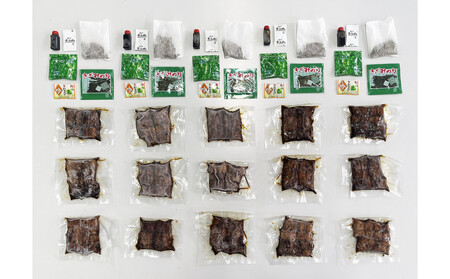 【全4回定期便】 国産うなぎひつまぶし 五食分 ねぎ・わさび・のり・お出汁・たれ・山椒 【炭火・職人手焼き】和食竜むら