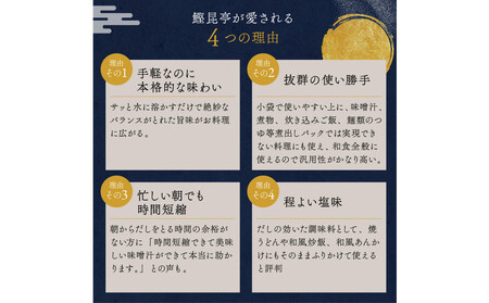 鰹昆亭の和風だし 80包(4g×40包)×2