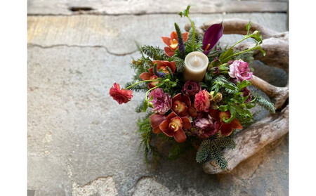 【定期便 6回】季節のお花・おまかせフラワーアレンジ