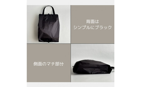 【Mサイズ・黒】軽量ナイロンシューズケース　着替えポーチ　上靴袋