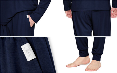 【ダークグレー 4Lサイズ】リファ バイタルテック モイストスムース ジョガーパンツ/MEN