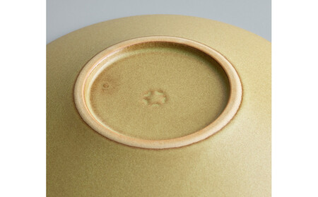 Tableware Shallow Bowl Curveペアセット21cm 鶯