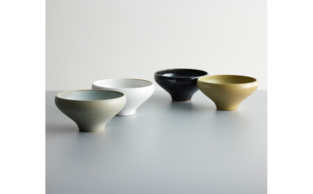 Tableware Deep Bowl Curveペアセット14cm 霞