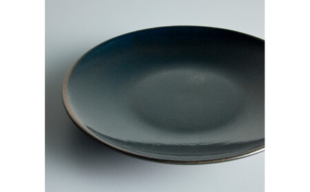 Tableware Flat Plateペアセット21cm 藍墨