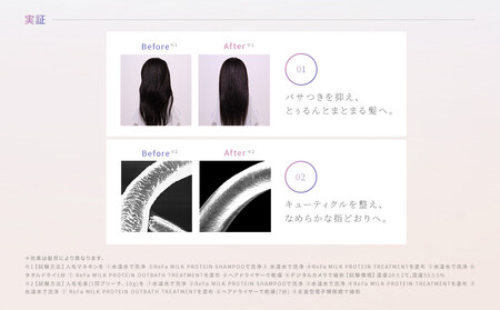 リファミルクプロテインプレヘアパック