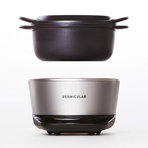 VERMICULAR ライスポットミニ (3合炊)Solid Silver … - 炊飯器