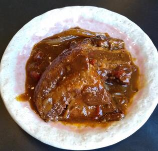 チャイニーズダイニング呵呵　名物　豚の角煮（カレー）4パック入り