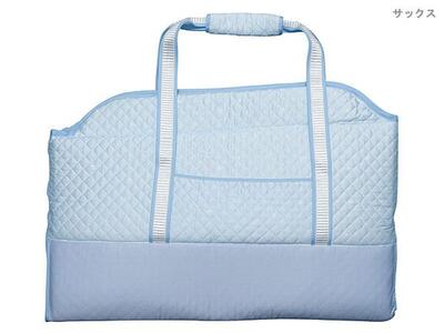 洗える授乳クッション付き バッグdeクーファン エトワール サックス