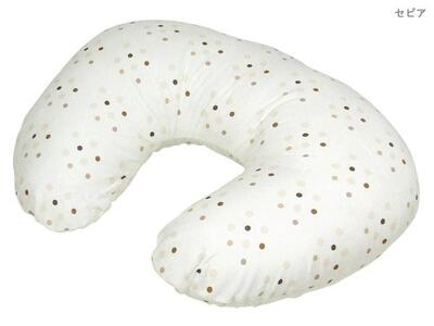 授乳クッション付き バッグdeクーファン ベビーポルカ セピア