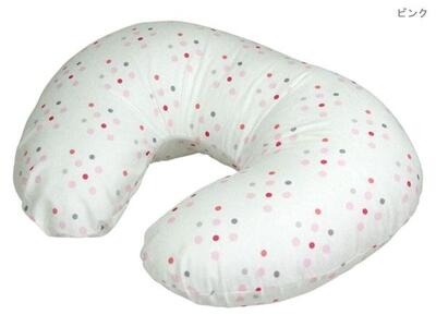 授乳クッション付き バッグdeクーファン ベビーポルカ ピンク