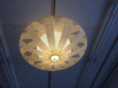 ちょうちん照明 ペンダントライト円盤型 60㎝ | 愛知県名古屋市