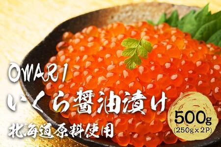 いくら 醤油漬け 500g(250g×2パック) 北海道 秋鮭卵 冷凍 OWARI | 愛知