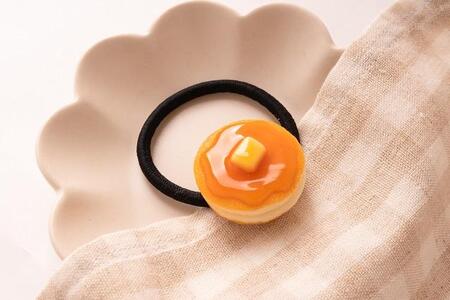 ヘアゴム サンプル 小さめりんご♡ベビーヘアクリップ ヘアゴム