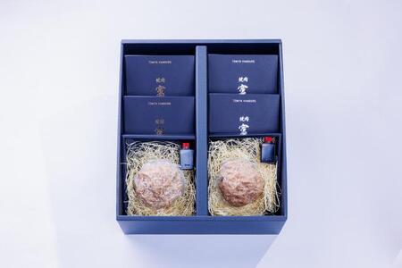 松阪牛ハンバーグ×元祖富やハンバーグ食べ比べ６個セット