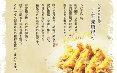 【本場】手羽先唐揚げ　甘口　真空冷凍　1袋5本入り×8袋 おつまみ