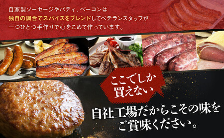 【こだわりの自家製】ミートガイ手作りプレーンハンバーグセット
