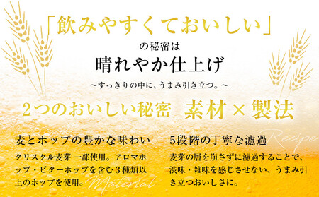 【定期便3回】アサヒ　クリアアサヒ　350ml　24本