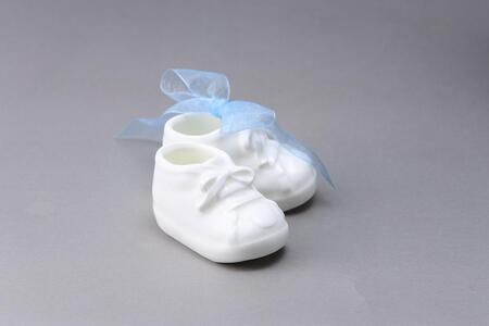 ノリタケの森オリジナル　置物 ベビーシューズ　M000　K189
