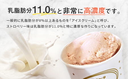 シンカンセンスゴイカタイアイス ストロベリー・クッキー入り 11個 