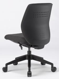 タスクチェア　レクチェ　ロ－バック 肘なし【カラー：ダークグレー】