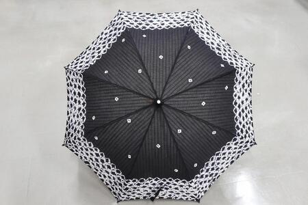 【藍染が風にゆれる日本遺産のまち有松寄附金専用】日傘(やたら三浦絞、バラクモ絞)