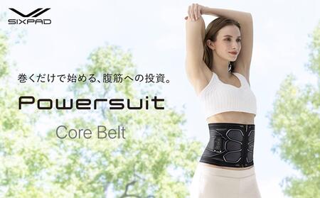 【Mサイズ　ブラック】SIXPAD Powersuit Core Belt　HOME GYM対応モデル