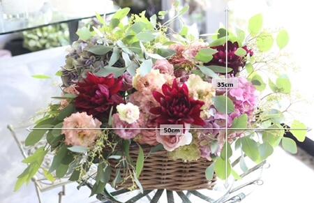 【定期便 12回】季節のおまかせフラワーアレンジメント