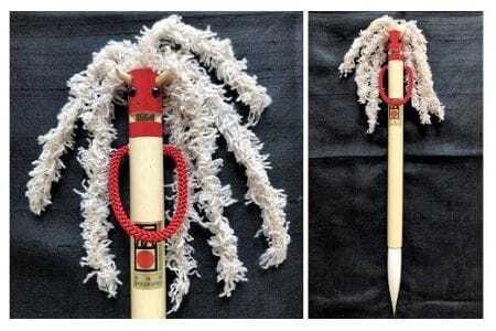 伝統的工芸品　豊橋　赤鬼筆