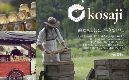 豊橋蜂蜜【kosaji】春はちみつ１５０ｇ＋１００ｇ瓶入りセット はちみつ はちみつ