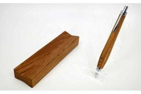 CHIGIRI 欅　木軸ボールペン＆ペントレイセット