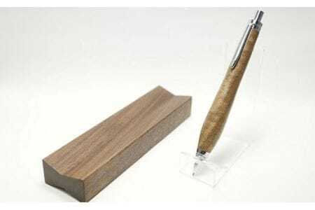 CHIGIRI ブラックウォルナット　木軸シャープペンシル＆ペントレイセット